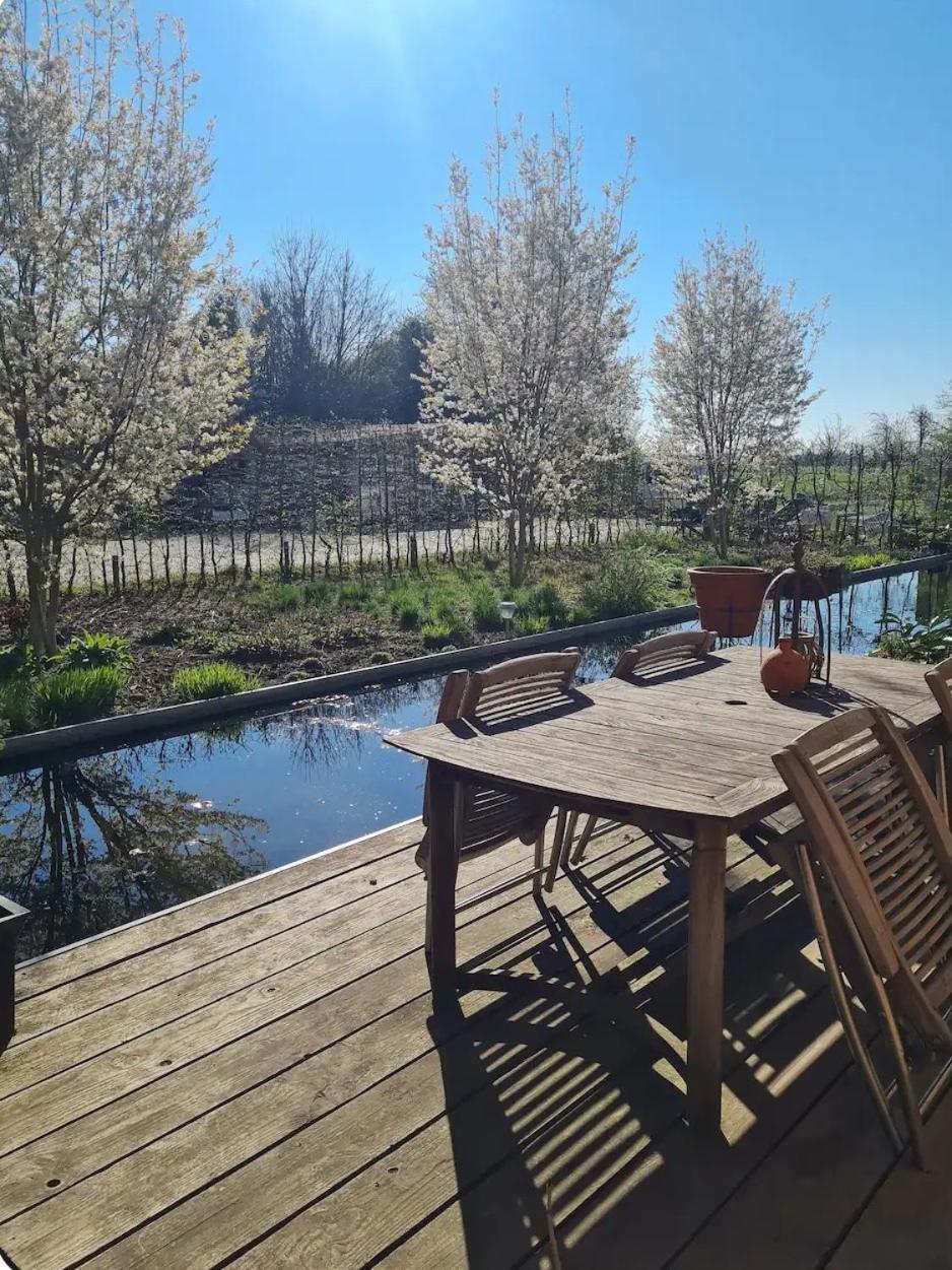 Vakantiewoning In Monumentale Boerderij Met Yurt Eckelrade Exteriör bild